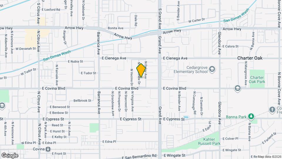 4830 N Brightview Dr Map and Location Details