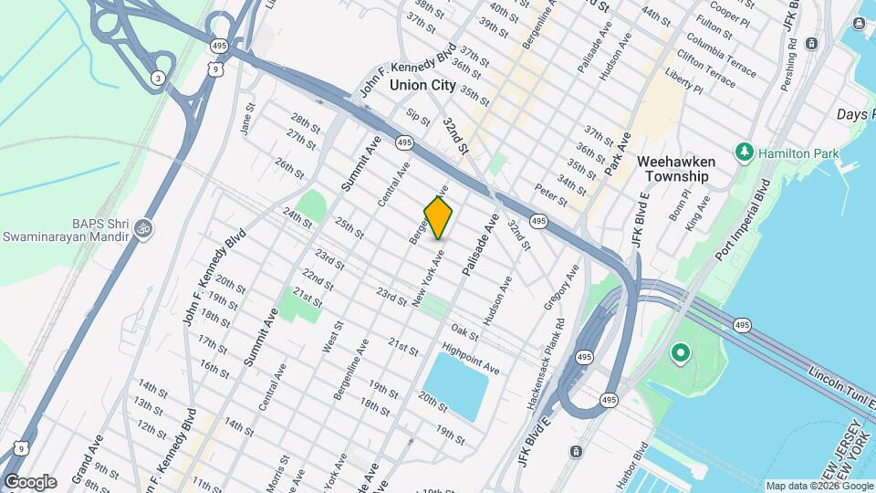 2605 New York Ave Map and Location Details