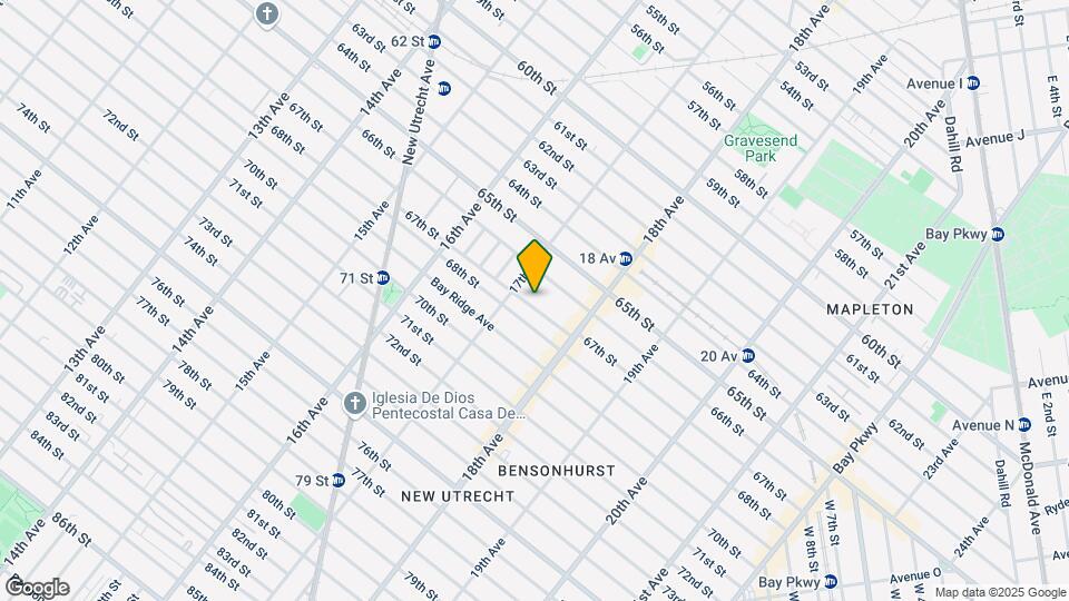 1727 67th St Map and Location Details