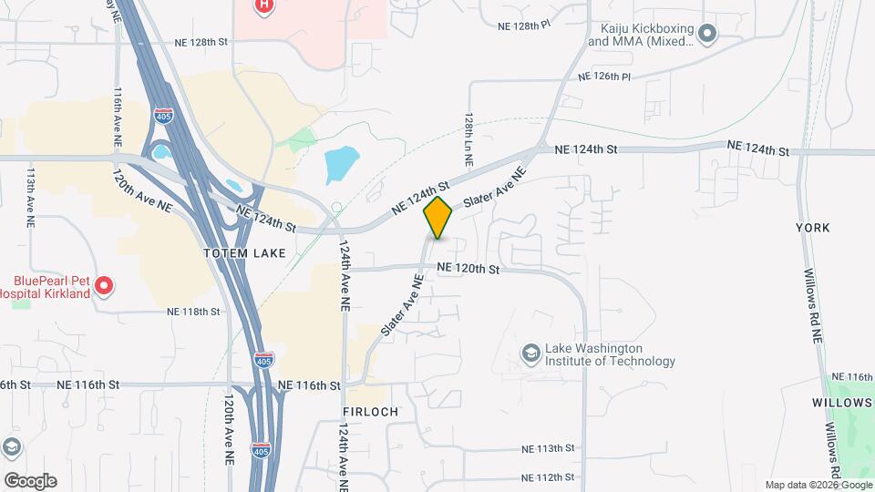 12028 Slater Ave NE Map and Location Details