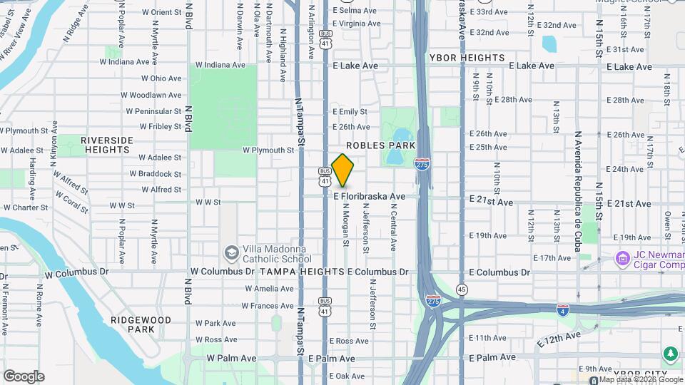 214 E Floribraska Ave Map and Location Details