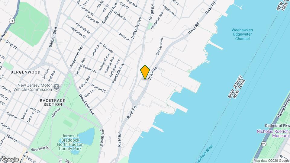 1111 Hudson Park Mapa y Detalles de la Ubicación