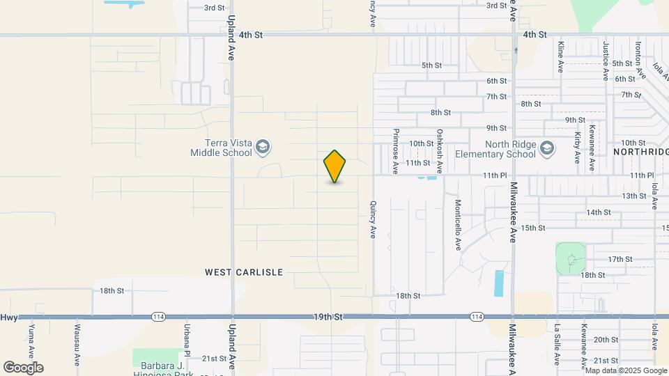 6918 13th St Map and Location Details