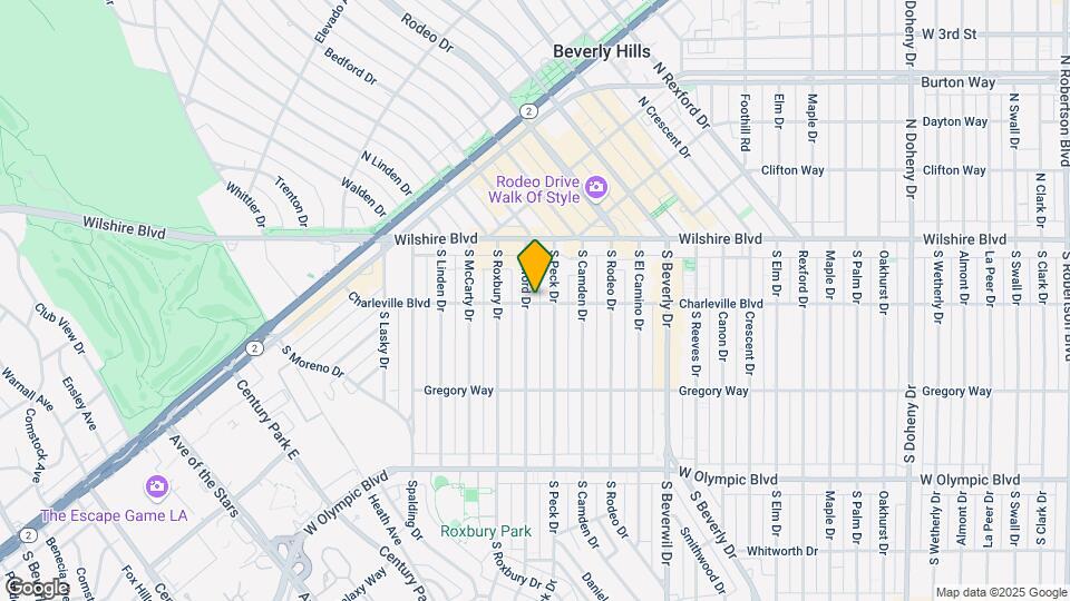 9625 Charleville Blvd Map and Location Details