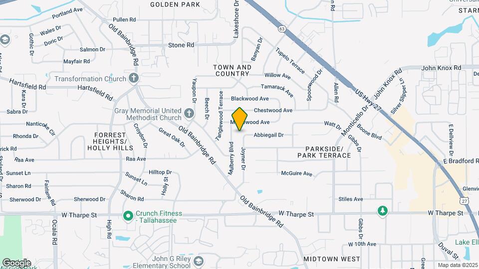 2214 Joyner Dr Map and Location Details
