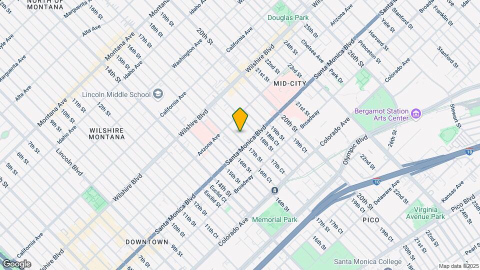 1331-1333 17th St Map and Location Details