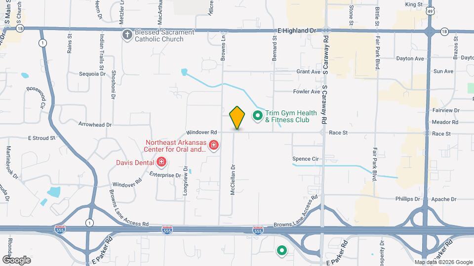 Jonesboro Ecumencial Ctr Map and Location Details