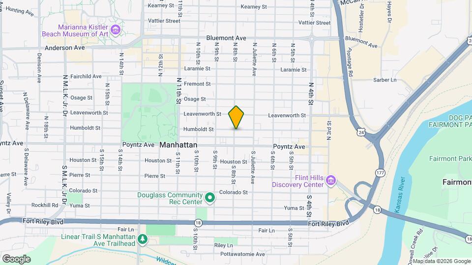 731 Humboldt St Map and Location Details