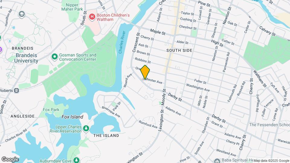 342 Crescent St, Unit 342-1 Mapa y Detalles de la Ubicación