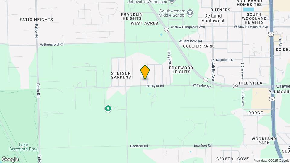 1581 S Montgomery St Map and Location Details