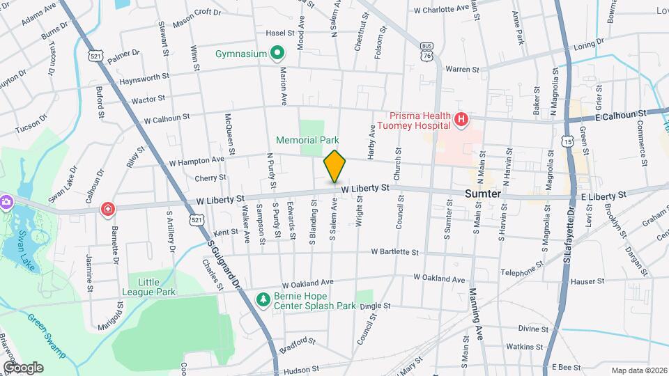 107 N Salem Ave Map and Location Details