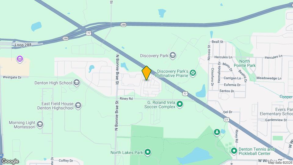 3508 Cricket Dr Map and Location Details