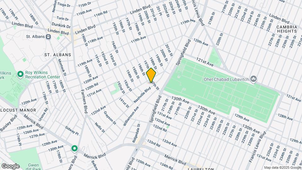 194-41 Nashville Blvd Map and Location Details