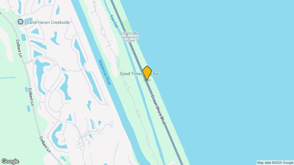 3445 N Ocean Shore Blvd Map and Location Details