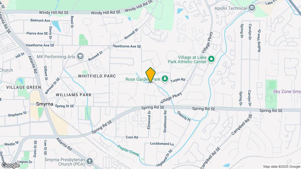 1810 Teasley Dr SE Map and Location Details