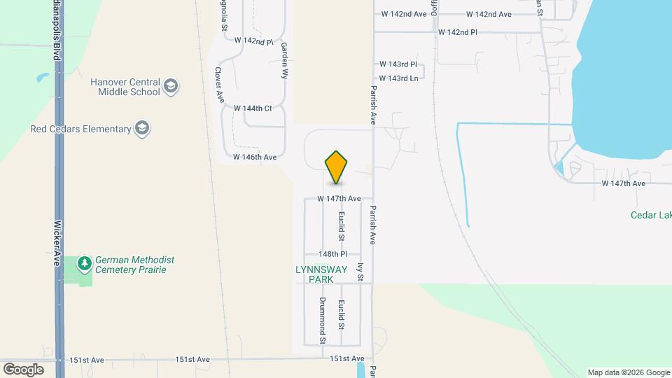 14630 Euclid St Map and Location Details