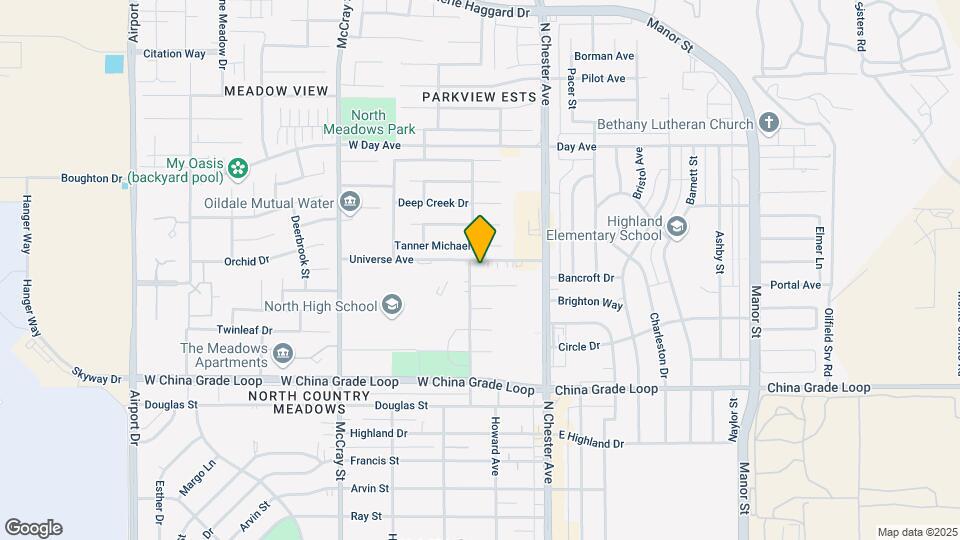 217 Universe Ave, Unit A Map and Location Details