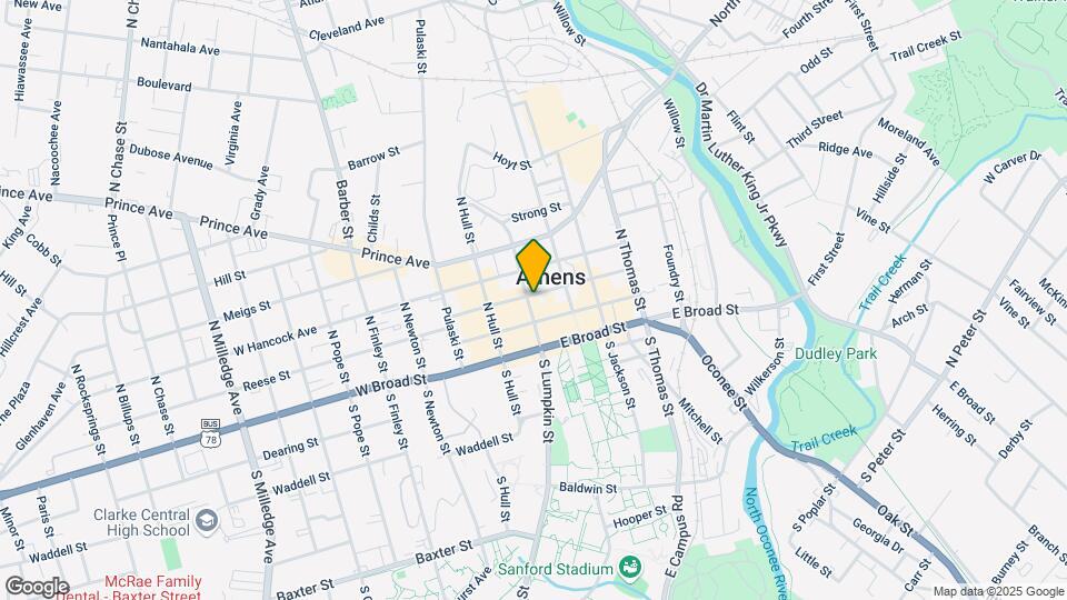 264 N Lumpkin St Map and Location Details