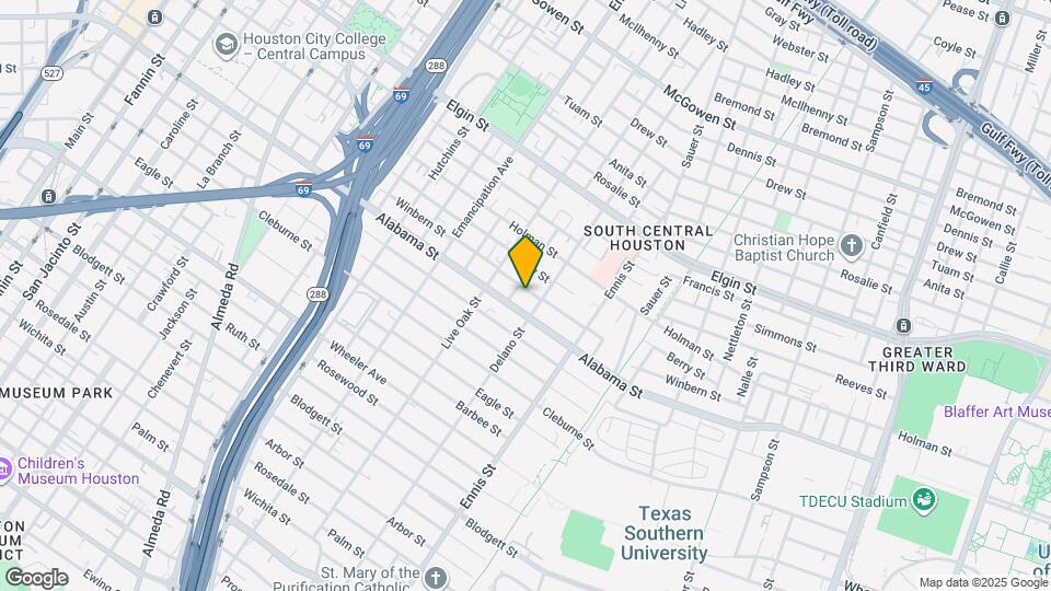 2708 Winbern St Map and Location Details