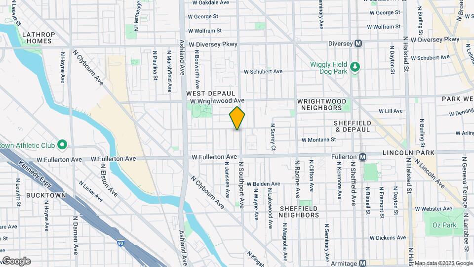 2450 N Southport Ave, Unit 202 Map and Location Details