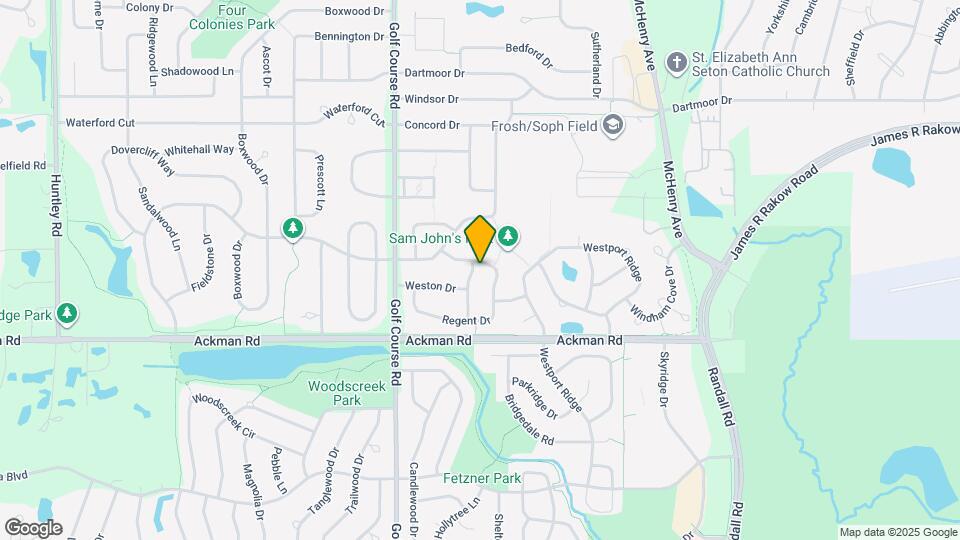 1248 Rosewood Ln Mapa y Detalles de la Ubicación