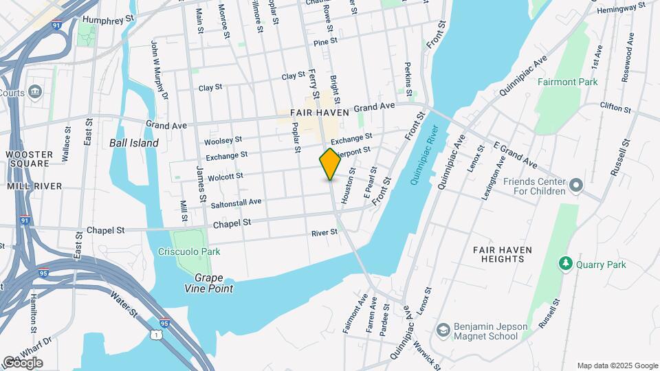 212 Ferry St-Unit -3rd fl Map and Location Details