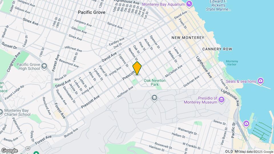 642 Cypress St Map and Location Details