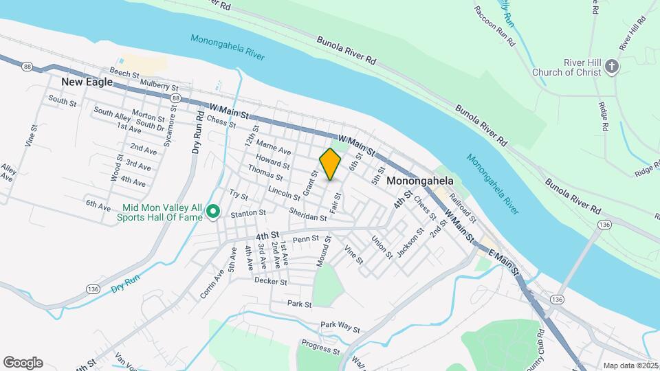 511 West Alley Map and Location Details