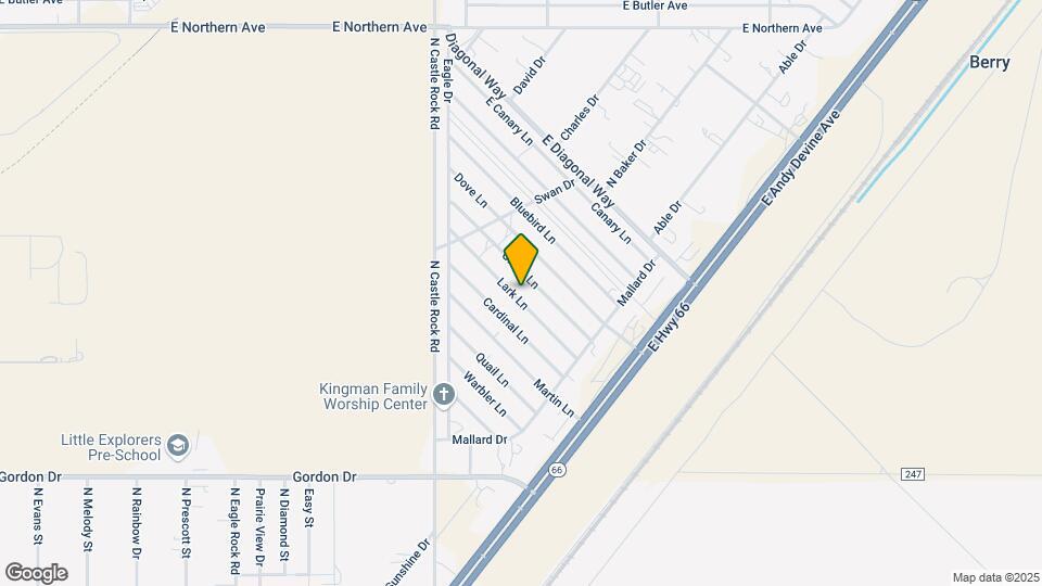 3595 Lark Ln Map and Location Details