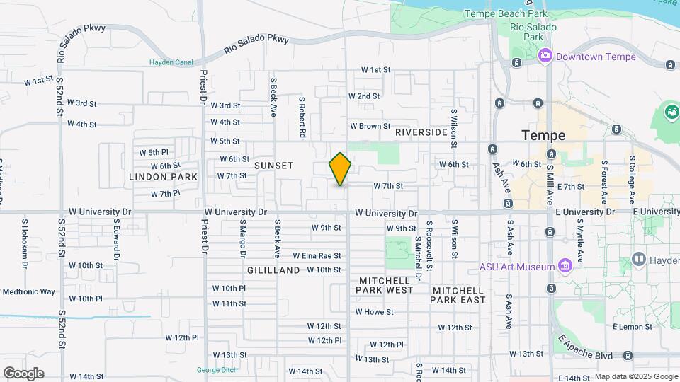 Studio 710 Apartments Map and Location Details