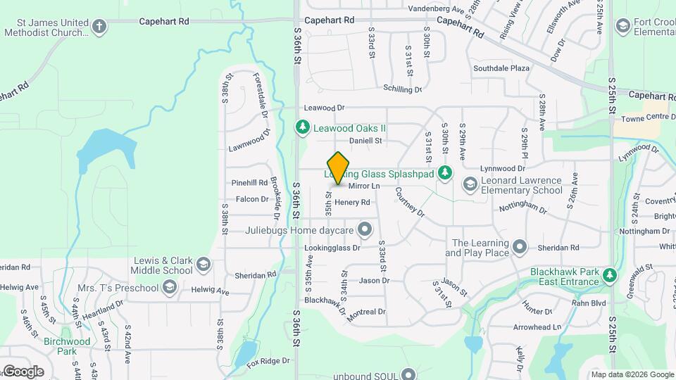 3411 Mirror Ln Map and Location Details