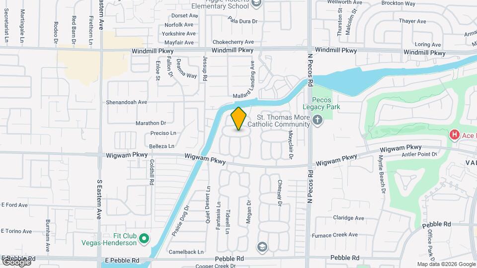 2710 Strathmoor Dr Map and Location Details