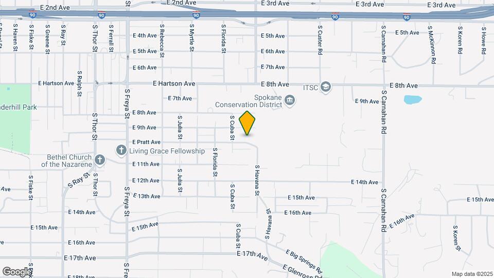 4237 E Pratt Ave Map and Location Details