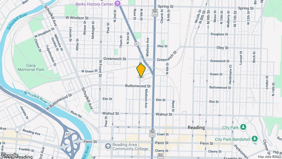 407 Woodward St Mapa y Detalles de la Ubicación
