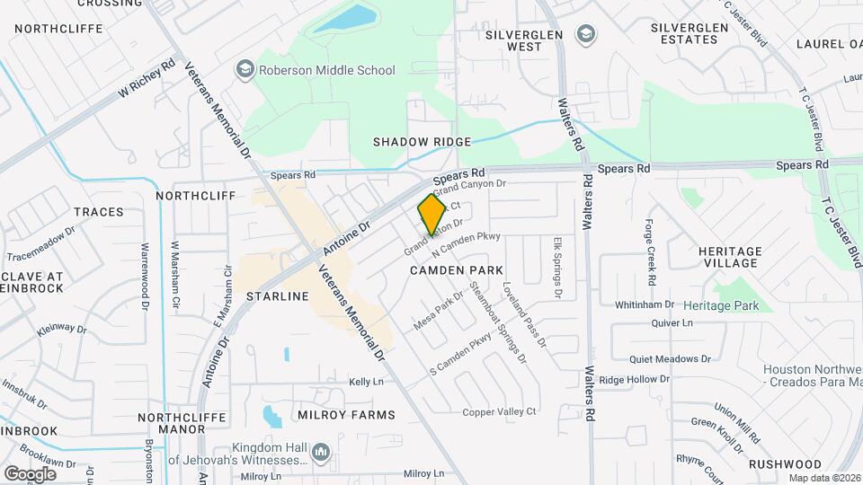 2602 Grand Teton Dr Map and Location Details