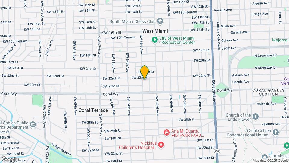 2231 SW 63rd Ave Map and Location Details