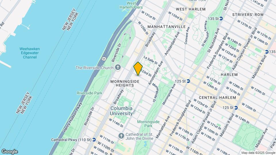 526 W 122nd St Mapa y Detalles de la Ubicación