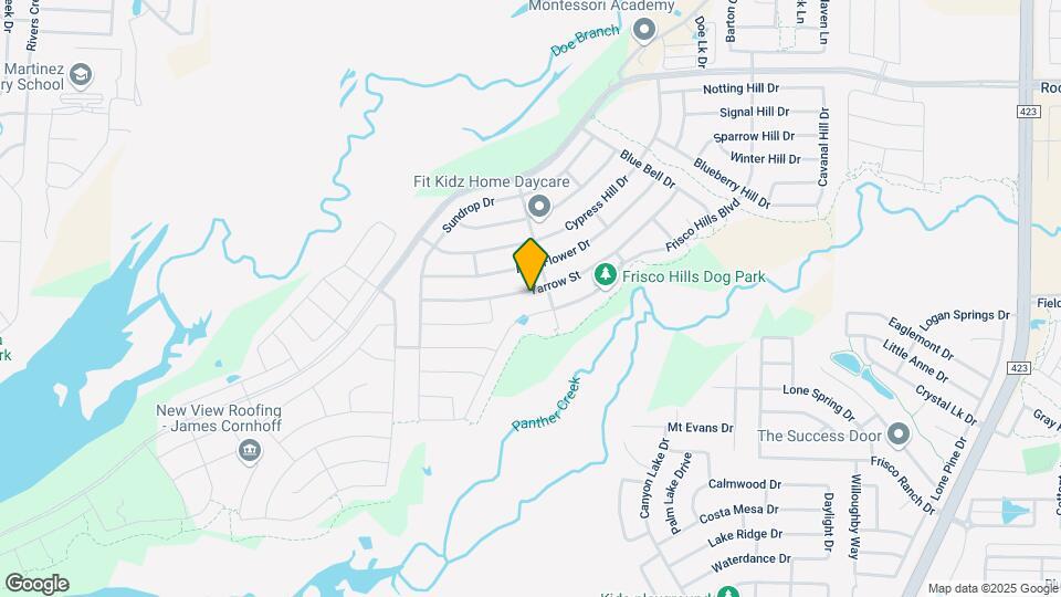 913 Yarrow St Map and Location Details