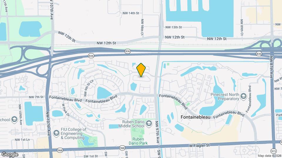 9777 NW 8th St Map and Location Details