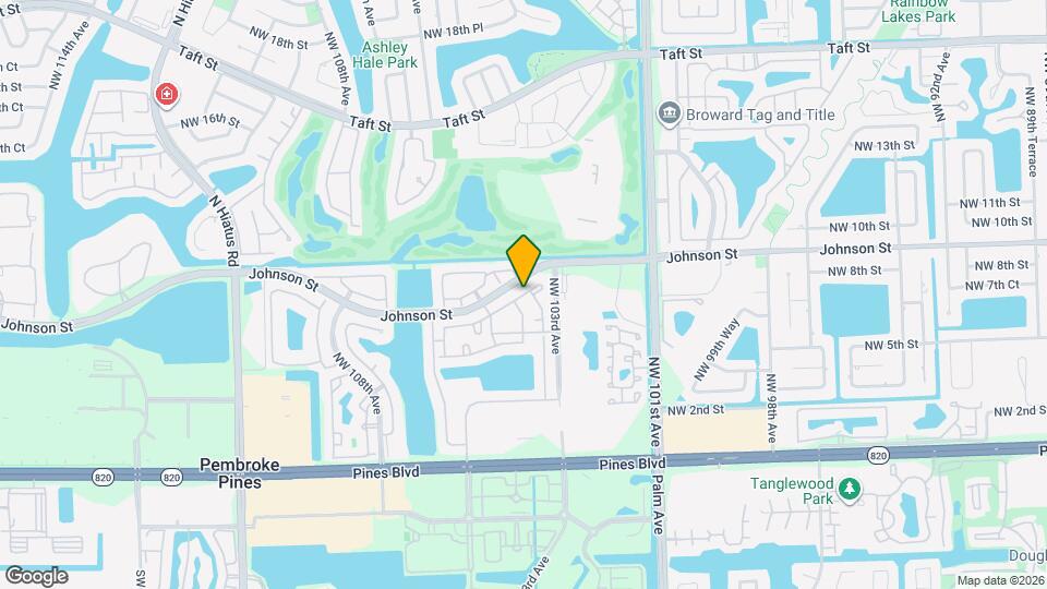 10393 NW 8th St, Unit APT 201 Map and Location Details