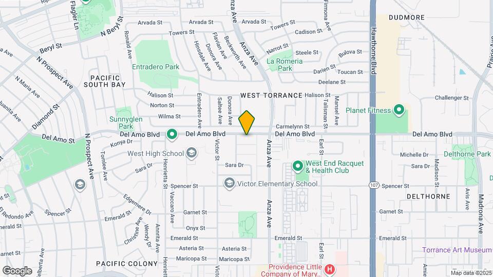 4726 Del Amo Blvd Map and Location Details