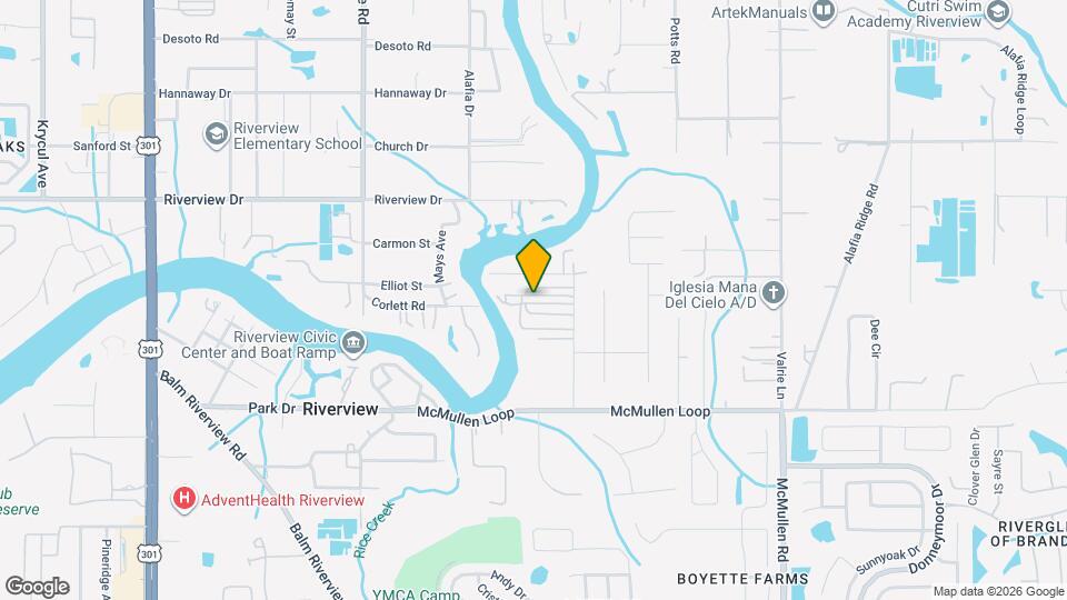 Riverlawn Mobile Home Park Mapa y Detalles de la Ubicación