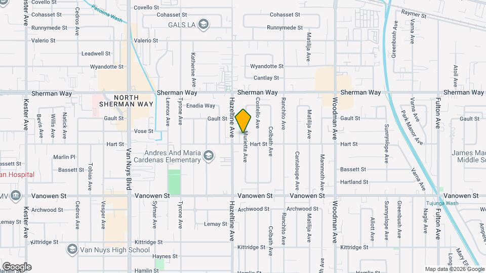 7017 Murietta Ave Map and Location Details