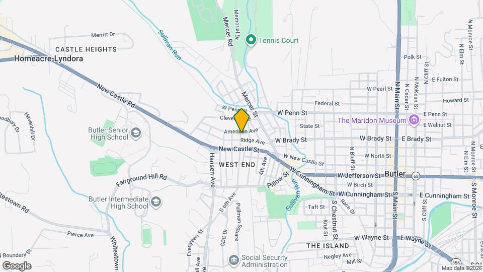 117 N 6th Ave, Unit 1ST FLOOR Map and Location Details