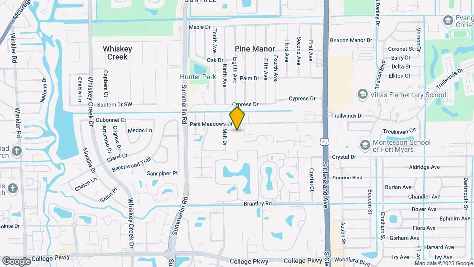 1702 Park Meadows Dr Map and Location Details