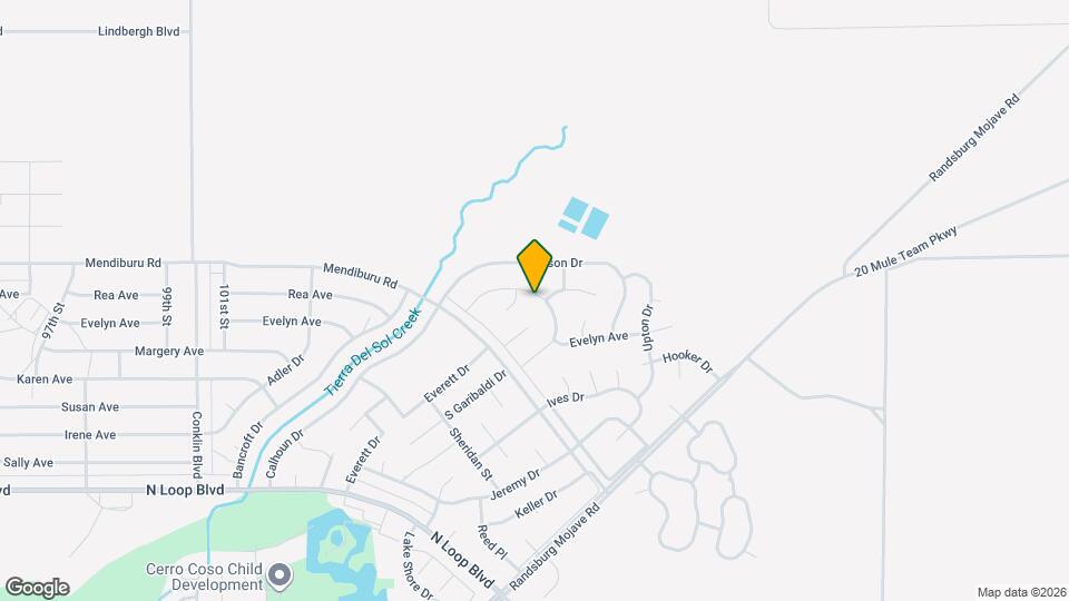 10720 N Garibaldi Dr Map and Location Details
