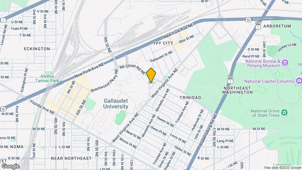 1704 Capitol Ave NE Mapa y Detalles de la Ubicación
