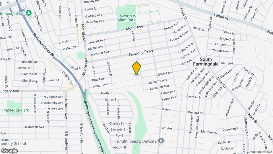 137 Willard Ave Map and Location Details