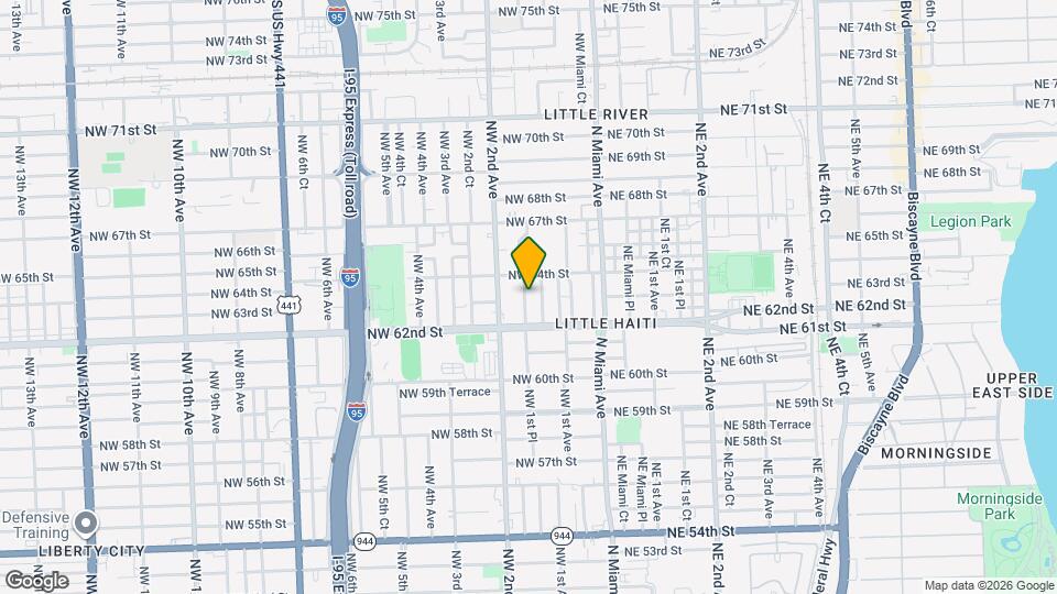 6301 NW 1st Pl Map and Location Details