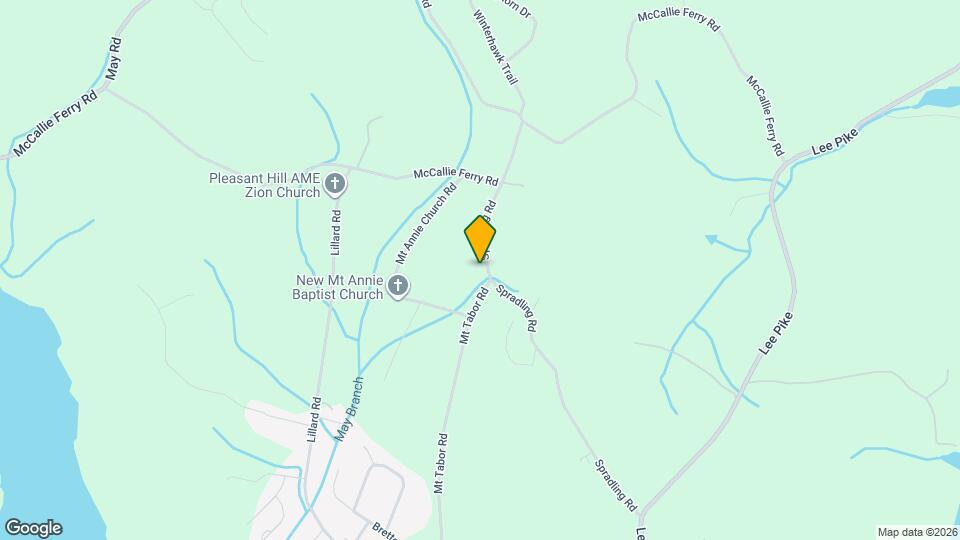 14023 Mt Tabor Rd Map and Location Details